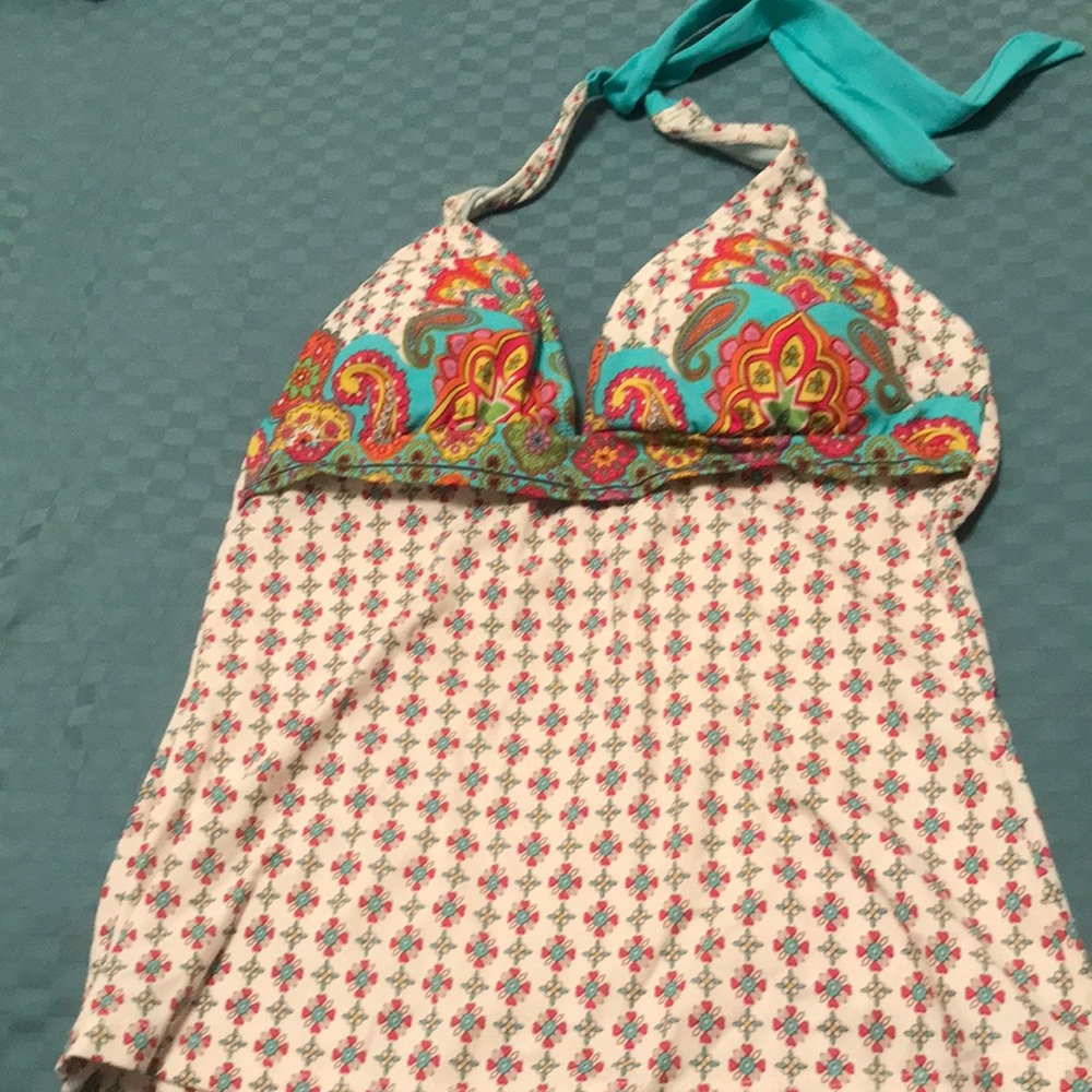 Athleta halter tankini